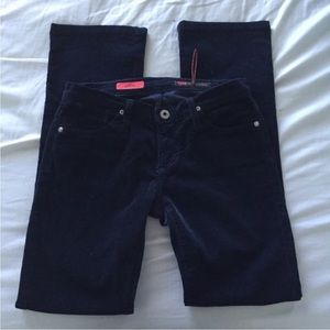 Adriano Goldschmied Navy Corduroy Pants